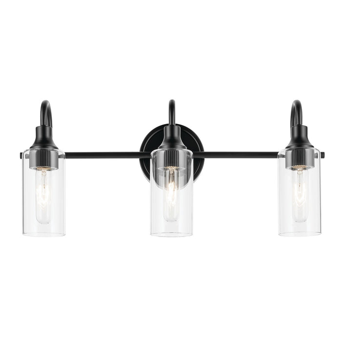 Kichler - 55211BK - Three Light Bath - Kavi - Black