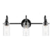 Kichler - 55211BK - Three Light Bath - Kavi - Black