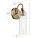 Kichler - 55209CPZ - One Light Wall Sconce - Kavi - Champagne Bronze