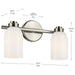 Kichler - 55201NI - Two Light Bath - Shae - Brushed Nickel