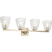 Kichler - 55217CPZWTR - Four Light Bath - Marant - Champagne Bronze