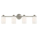 Kichler - 55203NI - Four Light Bath - Shae - Brushed Nickel