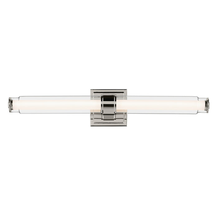 Kichler - 55238PNLED - LED Linear Bath - Laurene - Polished Nickel