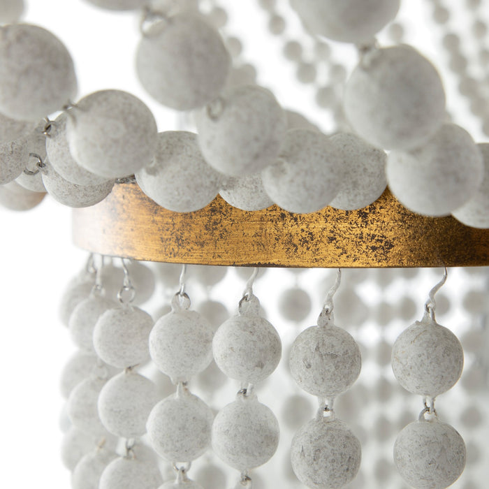 Gabby - SCH-175386 - Four Light Chandelier - Annabelle - Antique White/Gilded Gold