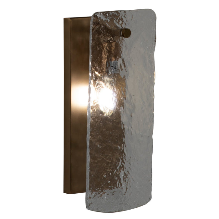 Gabby - SCH-175675 - One Light Wall Sconce - Augusta - Antique Brass/Cast Glass