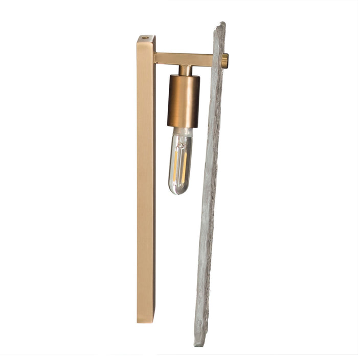 Gabby - SCH-175675 - One Light Wall Sconce - Augusta - Antique Brass/Cast Glass