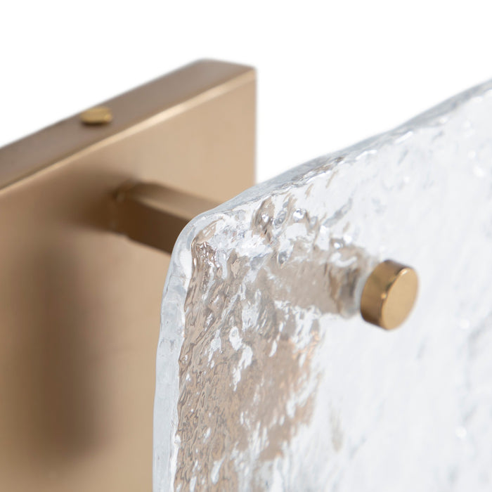 Gabby - SCH-175675 - One Light Wall Sconce - Augusta - Antique Brass/Cast Glass