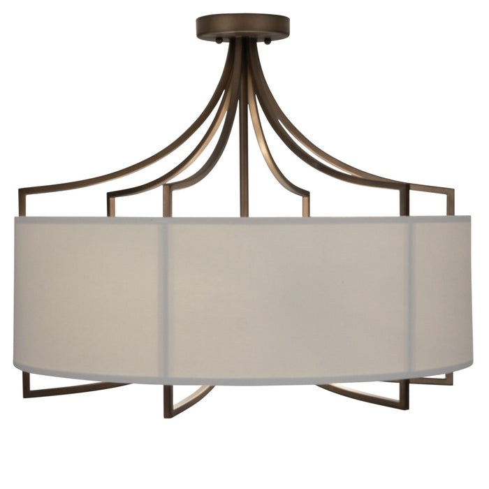 Gabby - SCH-175664 - Four Light Flush Mount - Lacey - Dark Bronze