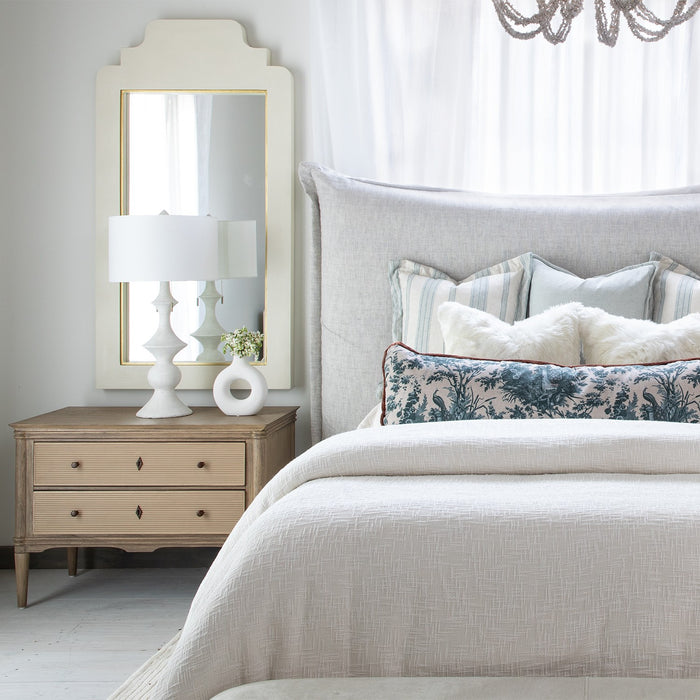 Gabby - SCH-175249 - Two Light Table Lamp - Radnor - Plaster White/White Linen/Antique Brass