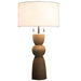 Gabby - SCH-175250 - One Light Table Lamp - Ridley - White Linen/Natural Seagrass/Brushed Dark Bronze