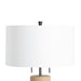 Gabby - SCH-175250 - One Light Table Lamp - Ridley - White Linen/Natural Seagrass/Brushed Dark Bronze