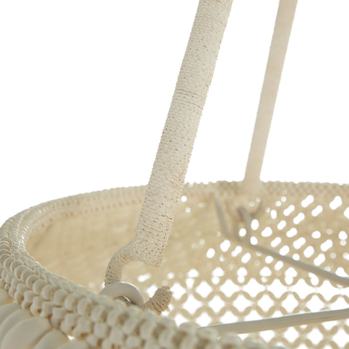 Gabby - SCH-175461 - Four Light Pendant - Rita Oval - Winter White/Natural