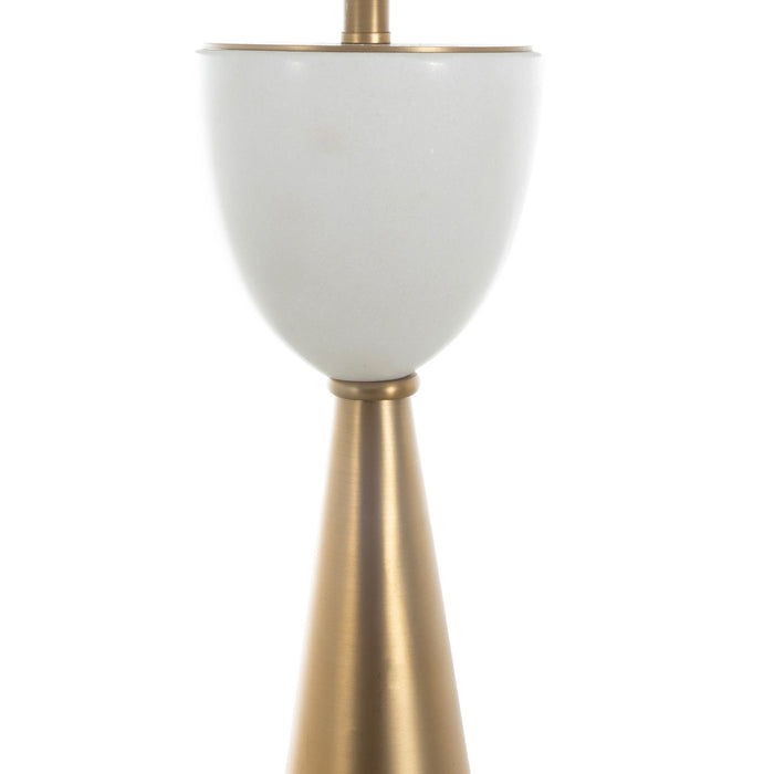 Gabby - SCH-175454 - One Light Table Lamp - Rome - Matte Gold Brass/Antique Bronze/Marble