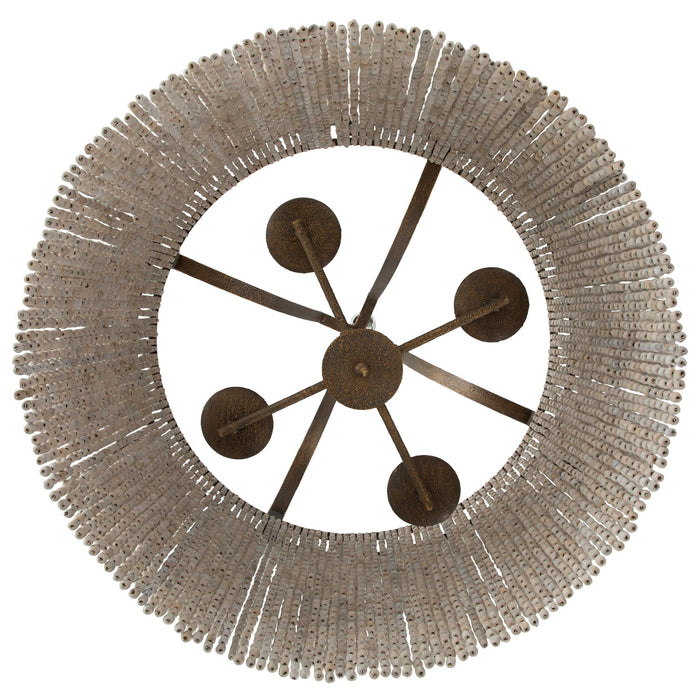 Gabby - SCH-175366 - Four Light Chandelier - Tamara - Antique Gold/Antique White