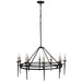 Gabby - SCH-175658 - Ten Light Chandelier - Tyrell - Antique Plaster White/Brushed Antique Black