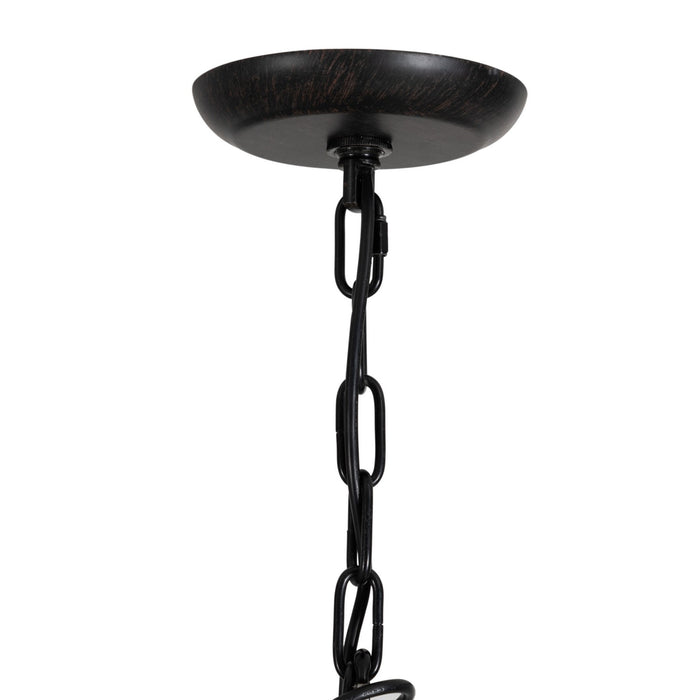 Gabby - SCH-175658 - Ten Light Chandelier - Tyrell - Antique Plaster White/Brushed Antique Black