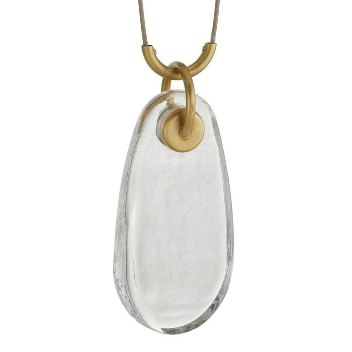 Arteriors - GADLC01 - LED Chandelier - Melt - Antique Brass