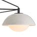 Arteriors - GADMC01 - Three Light Chandelier - Glaze - Ivory Stained Crackle
