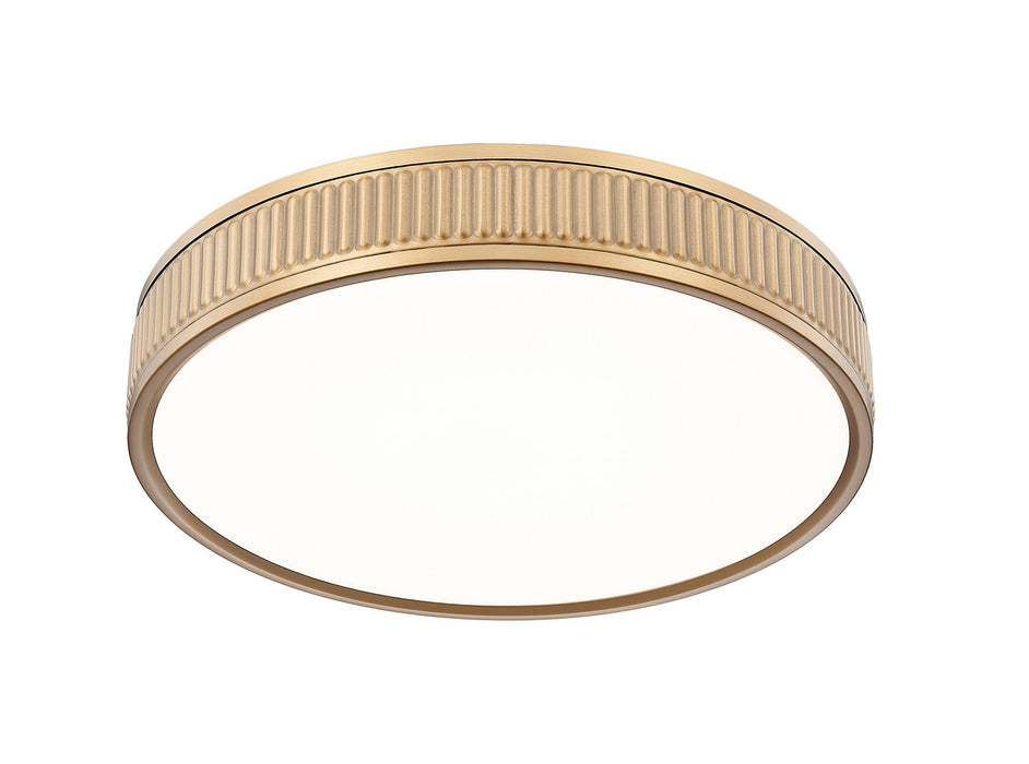 Z-Lite - 1013F16-MGLD-LED - LED Flush Mount - Stari - Modern Gold