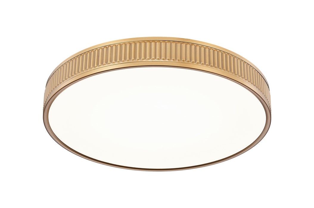 Z-Lite - 1013F20-MGLD-LED - LED Flush Mount - Stari - Modern Gold