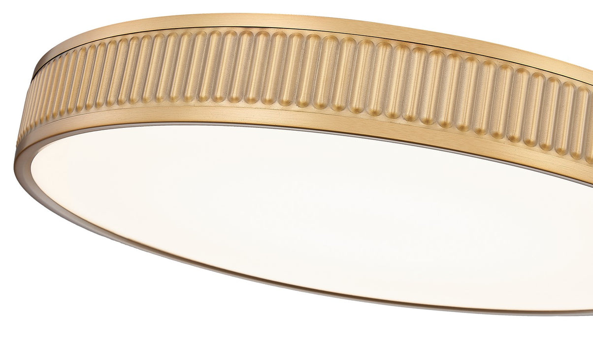 Z-Lite - 1013F20-MGLD-LED - LED Flush Mount - Stari - Modern Gold