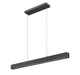 Z-Lite - 1016-45L-MB-LED - LED Linear Chandelier - Hudson - Matte Black