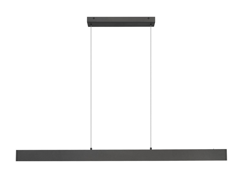 Z-Lite - 1016-55L-MB-LED - LED Linear Chandelier - Hudson - Matte Black