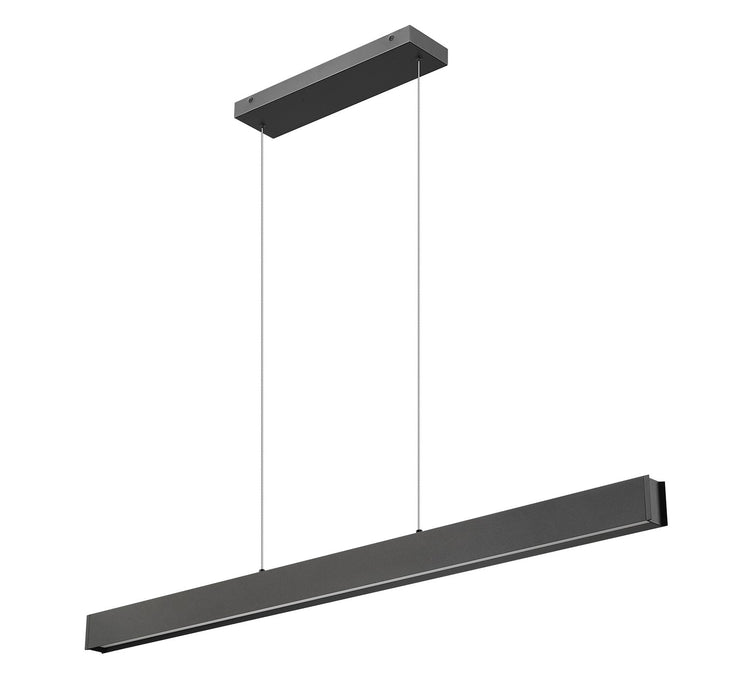Z-Lite - 1016-55L-MB-LED - LED Linear Chandelier - Hudson - Matte Black