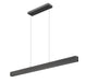 Z-Lite - 1016-55L-MB-LED - LED Linear Chandelier - Hudson - Matte Black