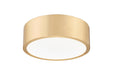 Z-Lite - 1017F12-MGLD-LED - LED Flush Mount - Coronado - Modern Gold