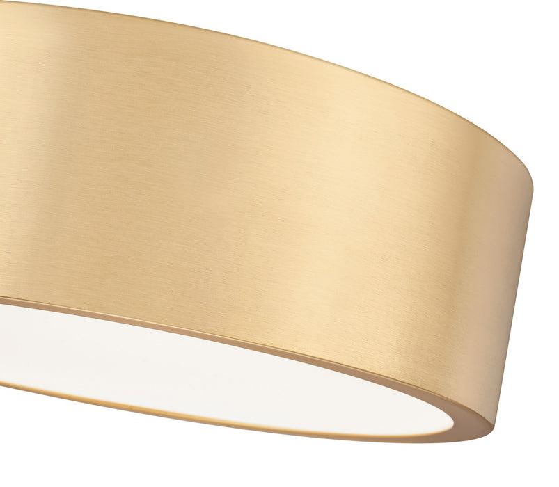Z-Lite - 1017F12-MGLD-LED - LED Flush Mount - Coronado - Modern Gold