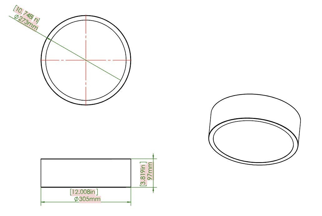 Z-Lite - 1017F12-MGLD-LED - LED Flush Mount - Coronado - Modern Gold