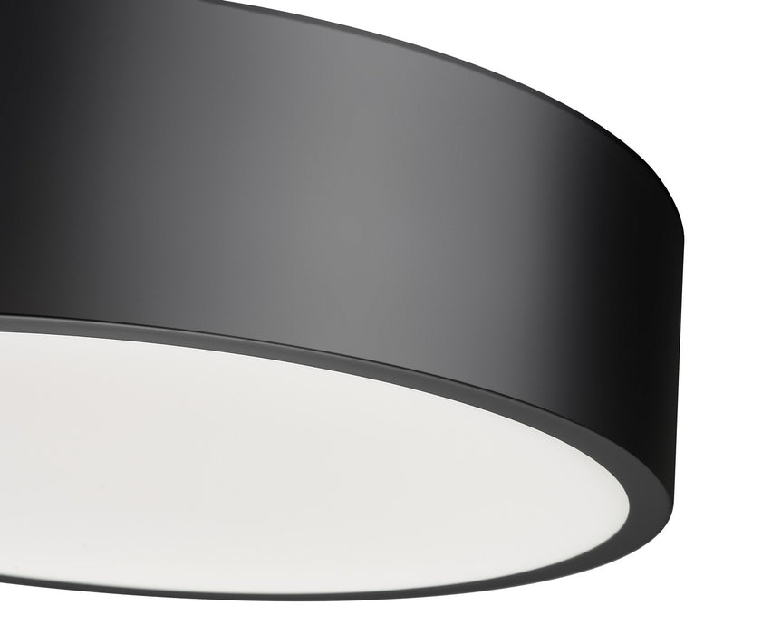 Z-Lite - 1017F16-MB-LED - LED Flush Mount - Coronado - Matte Black