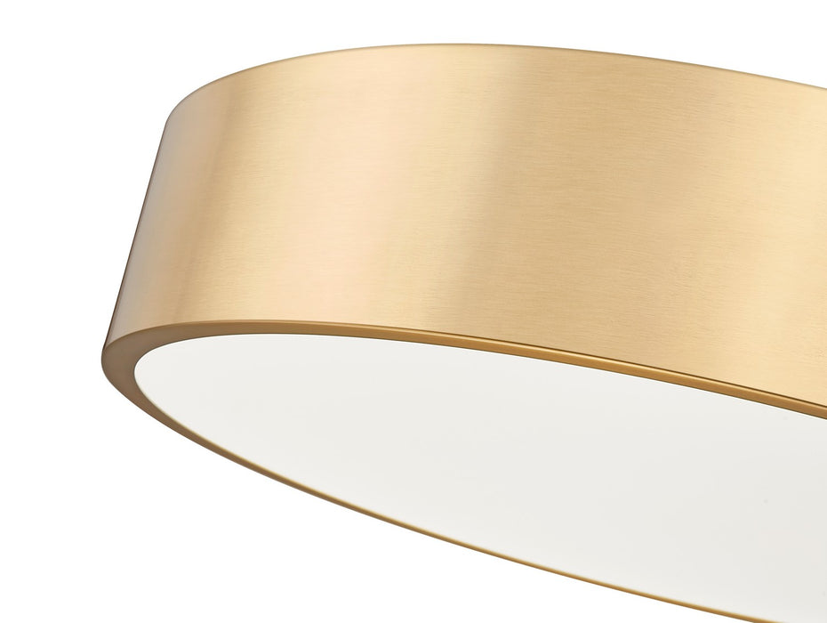 Z-Lite - 1017F20-MGLD-LED - LED Flush Mount - Coronado - Modern Gold