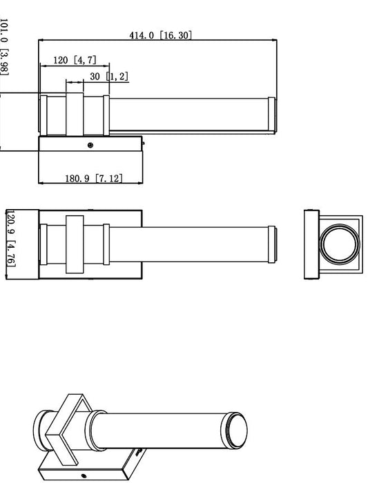 Z-Lite - 1019-1S-CH-LED - LED Wall Sconce - Idris - Chrome