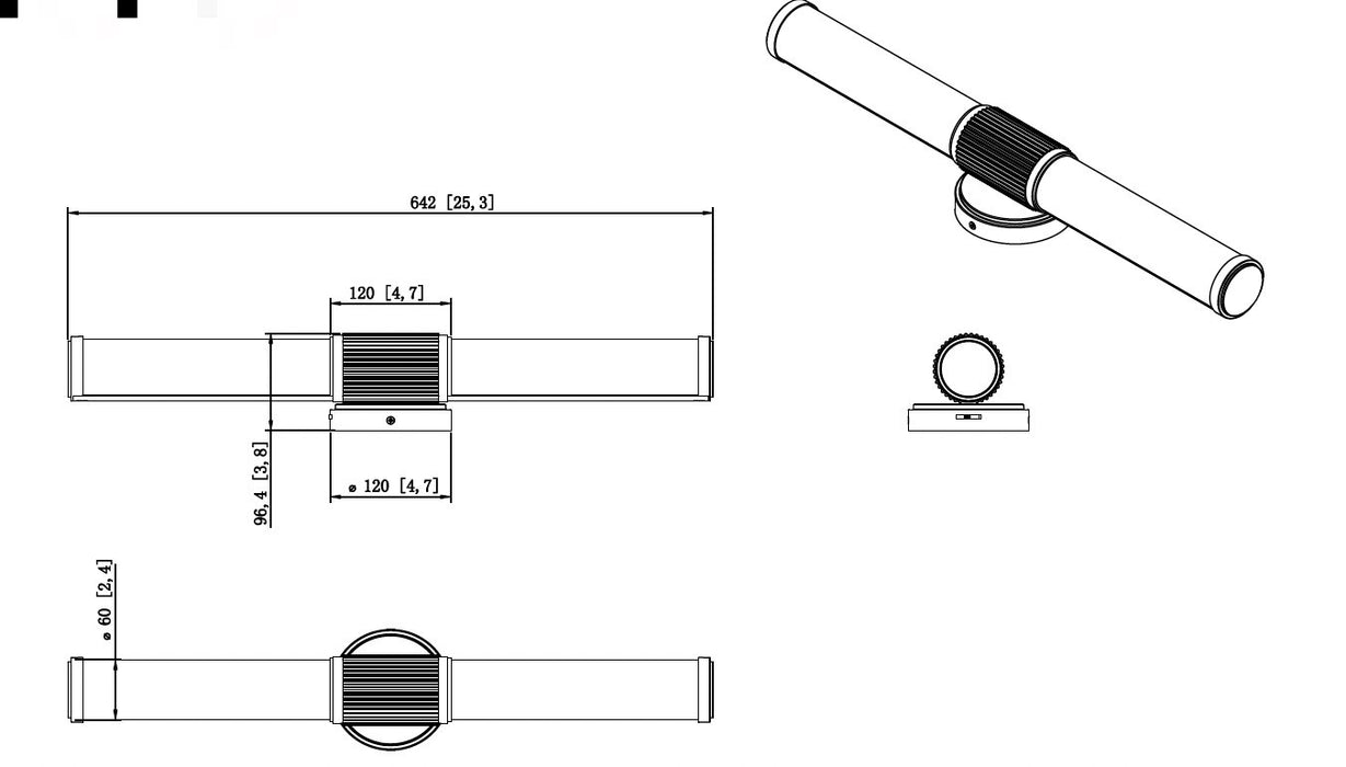 Z-Lite - 1021-25W-MGLD-LED - LED Vanity - Solange - Modern Gold