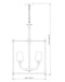 Z-Lite - 1950-5C-BN - Five Light Chandelier - Katerina - Brushed Nickel