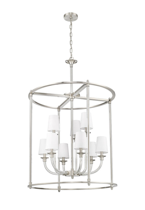 Z-Lite - 1950-9C-BN - Nine Light Chandelier - Katerina - Brushed Nickel