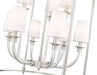 Z-Lite - 1950-9C-BN - Nine Light Chandelier - Katerina - Brushed Nickel