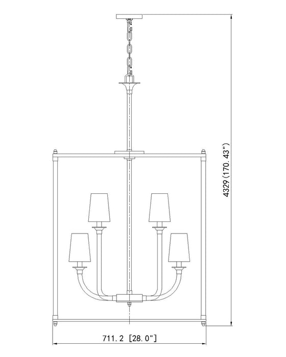 Z-Lite - 1950-9C-BN - Nine Light Chandelier - Katerina - Brushed Nickel