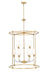 Z-Lite - 1950-9C-RB - Nine Light Chandelier - Katerina - Rubbed Brass