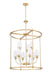 Z-Lite - 1950-9C-RB - Nine Light Chandelier - Katerina - Rubbed Brass