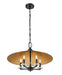 Z-Lite - 1953-22MB - Five Light Pendant - Rialto - Matte Black