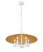 Z-Lite - 1953-22MW - Five Light Pendant - Rialto - Matte White