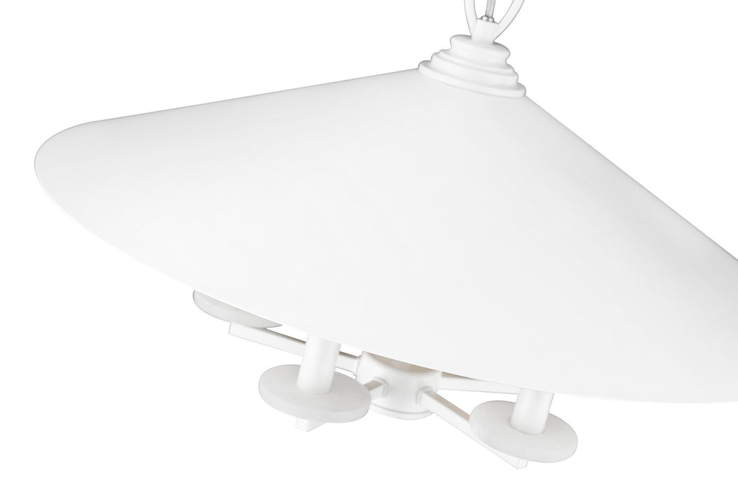 Z-Lite - 1953-22MW - Five Light Pendant - Rialto - Matte White