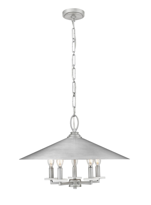 Z-Lite - 1953-22SPT - Five Light Pendant - Rialto - Signature Pewter