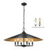 Z-Lite - 1953-32MB - Six Light Pendant - Rialto - Matte Black