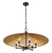 Z-Lite - 1953-32MB - Six Light Pendant - Rialto - Matte Black