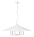 Z-Lite - 1953-32MW - Six Light Pendant - Rialto - Matte White