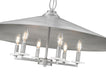 Z-Lite - 1953-32SPT - Six Light Pendant - Rialto - Signature Pewter